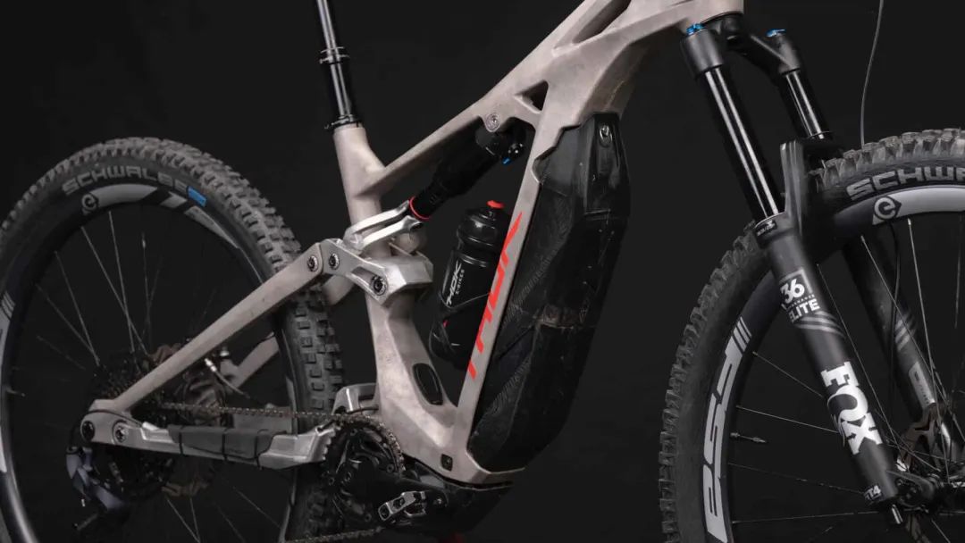 首款用全3D打印車架的電動山地車原型 圖片