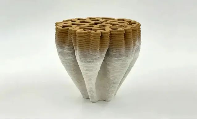 bioMATTERS使用粘土和菌絲體，3D打印家居物品 圖片